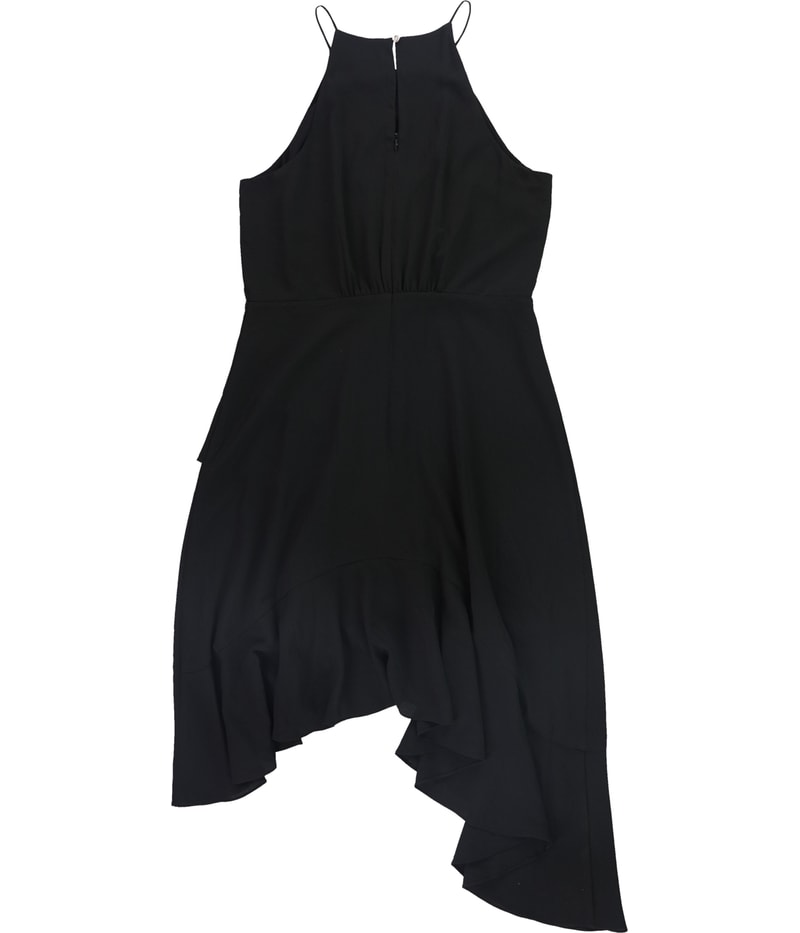 CeCe Womens Halter Ruffled Dress