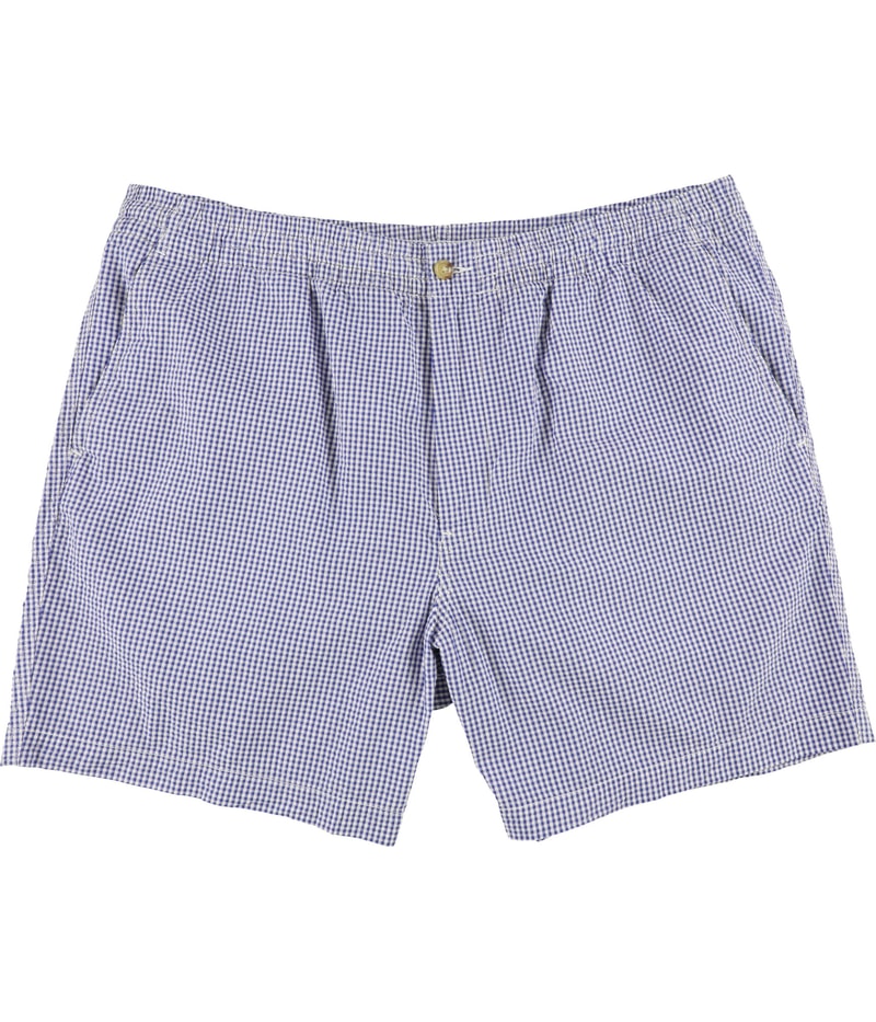 Ralph Lauren Mens Prepster Seersucker 6-Inch Casual Walking Shorts