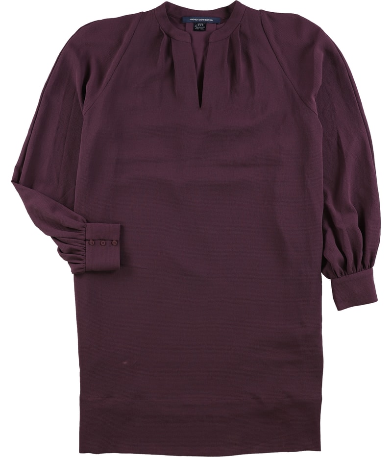French Connection Womens Mahi Crepe Tunic Dress