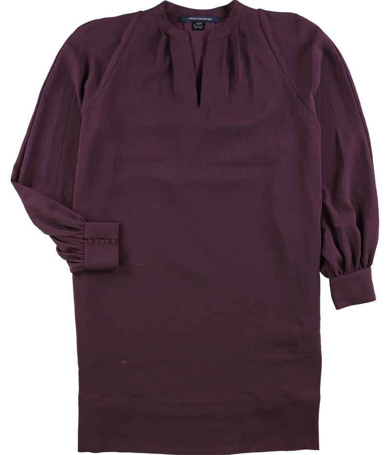 French Connection Womens Mahi Crepe Tunic Dress