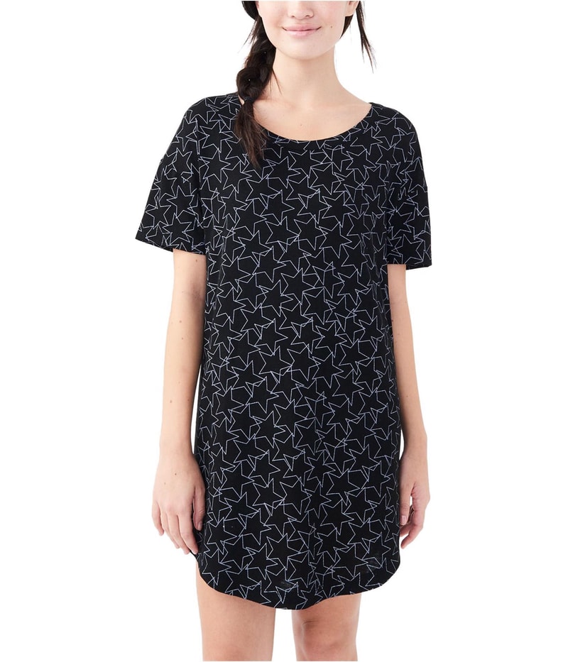 Aeropostale Womens Star Pajama Shirt Dress