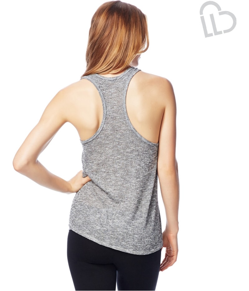 Aeropostale Womens Leopard Knit Tank Top