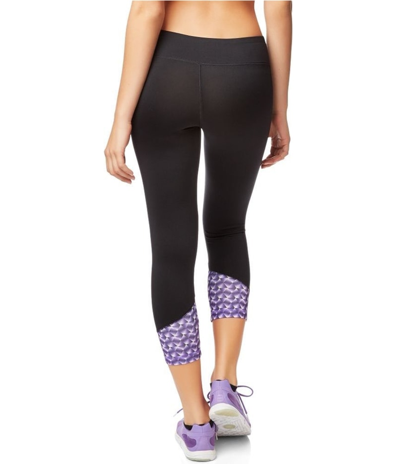 Aeropostale Womens Active Straight Leg Relaxed Cropped Track Athletic Pants