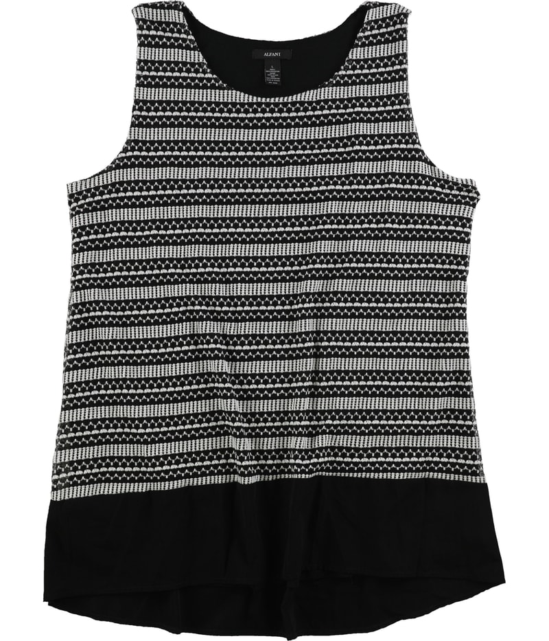 Alfani Womens Hi-Lo Knit Blouse