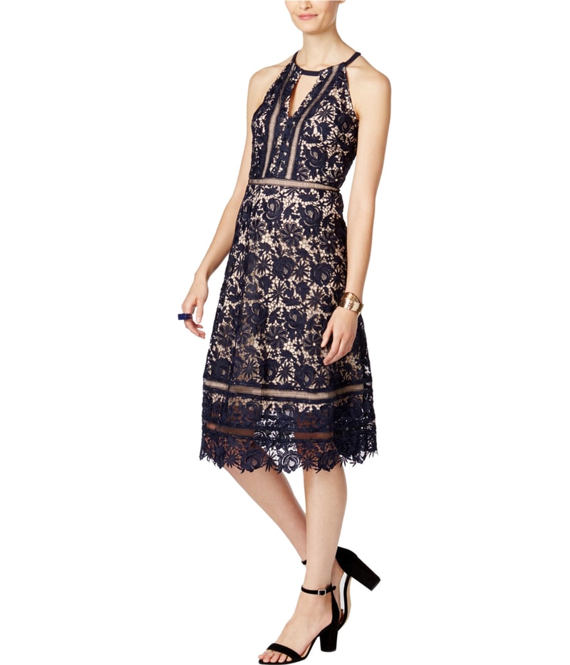 I.N.C Womens Floral A-line Dress