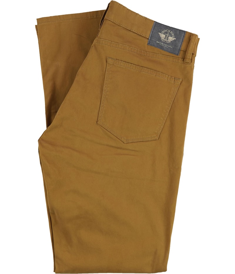 Dockers Mens Supreme Flex Jean Cut Straight Leg Casual Pants