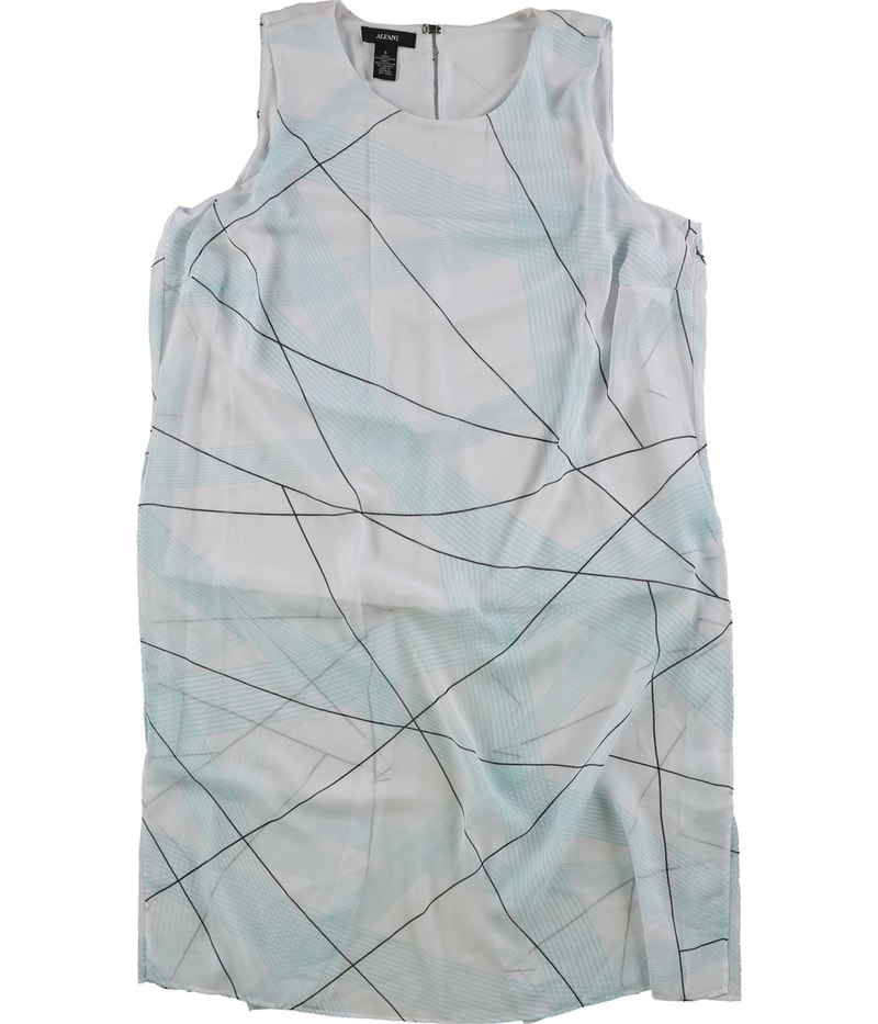Alfani Womens Illusion Overlay Tunic Blouse