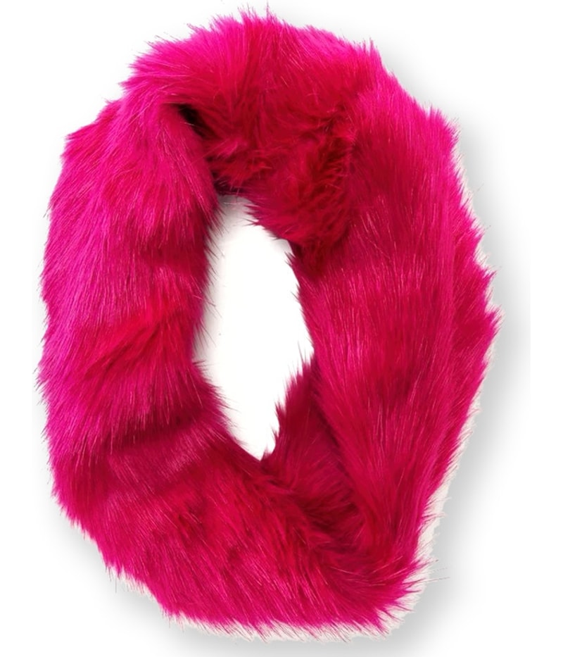 Aeropostale Womens Faux Fur Infinity Scarf Wrap
