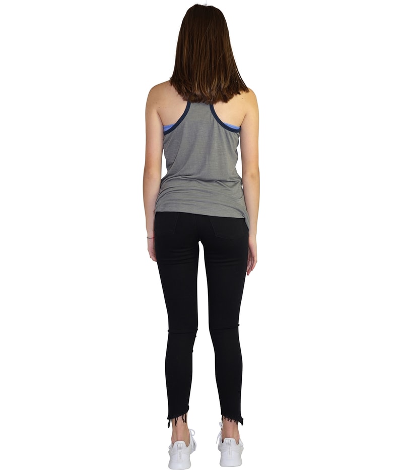 Indy 500 Womens 2-tone Racerback Tank Top