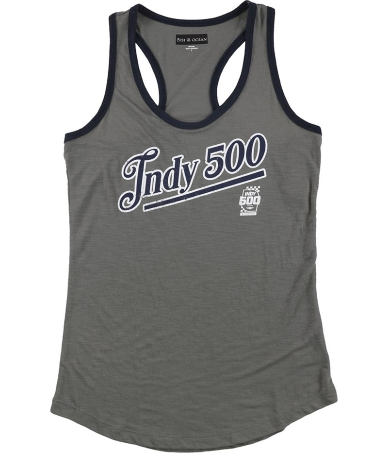 Indy 500 Womens 2-tone Racerback Tank Top