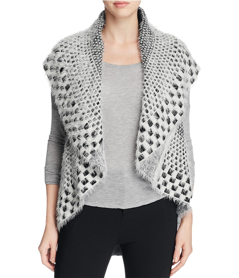 sioni Womens Geometric Fashion Vest
