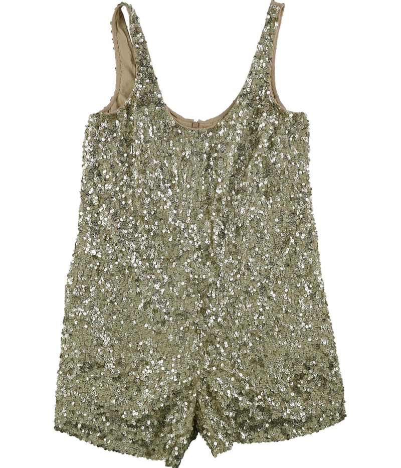 French Connection Womens Shine Romper Jumpsuit