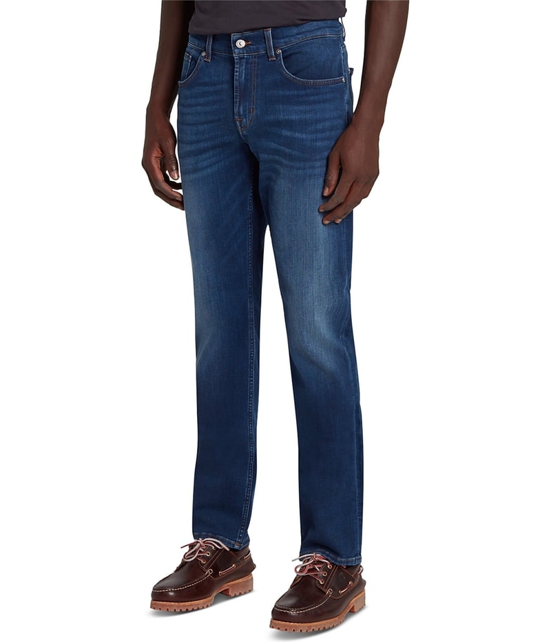 7 For All ManKind Mens The Believer Regular Straight Leg Jeans