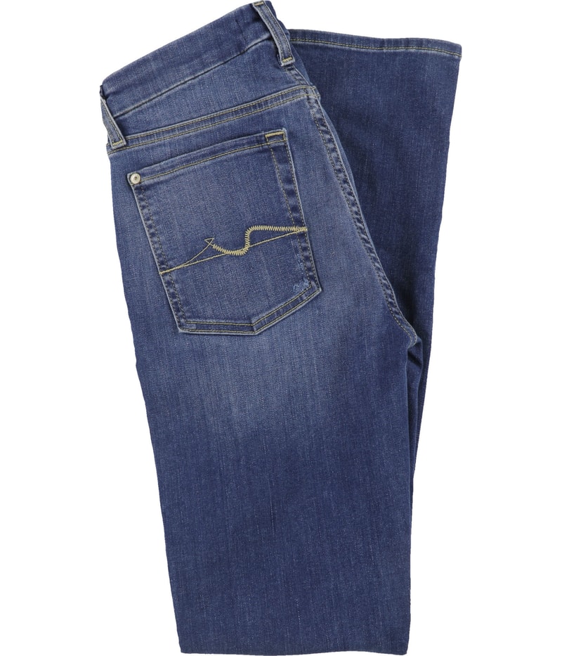 7 For All ManKind Womens Kimmie Regular Straight Leg Jeans