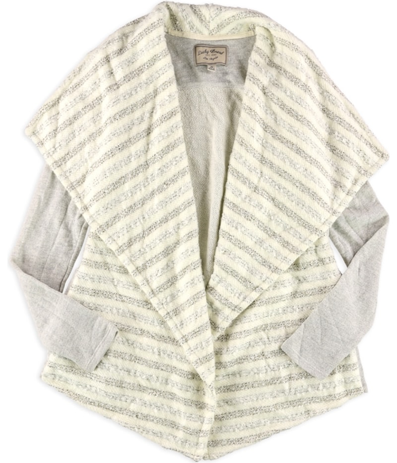 Lucky Brand Womens Striped Knit Sweater