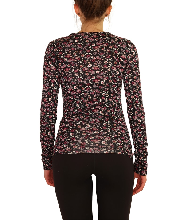 Aeropostale Womens Ditsy Layering Basic T-Shirt