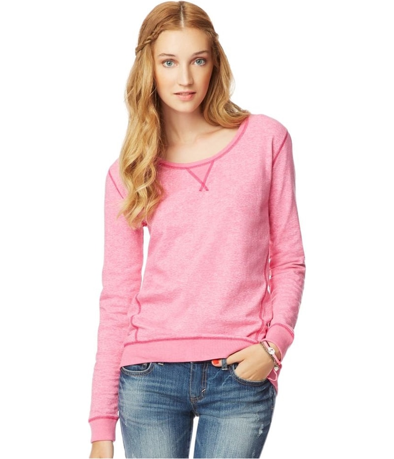 Aeropostale Womens Heathered Sweatshirt