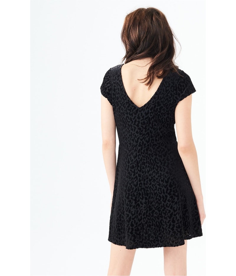 Aeropostale Womens Burnout A-line Dress