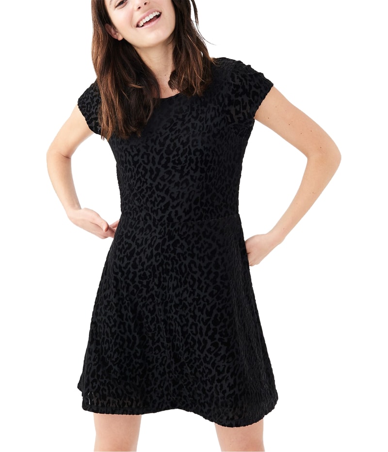 Aeropostale Womens Burnout A-line Dress