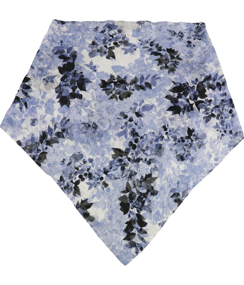 Alex Evenings Womens Floral Print Shawl Scarf Wrap