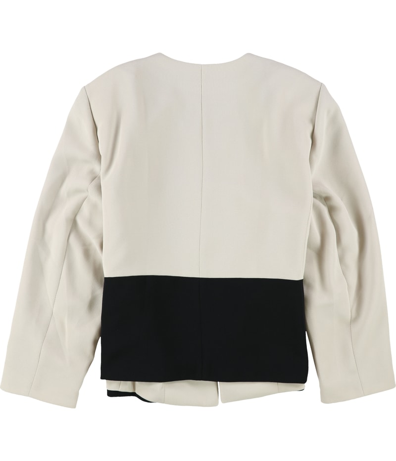 Tahari Womens Colorblocked Blazer Jacket