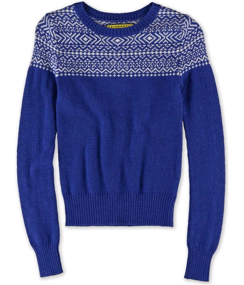 Aeropostale Womens Colorblock Knit Sweater