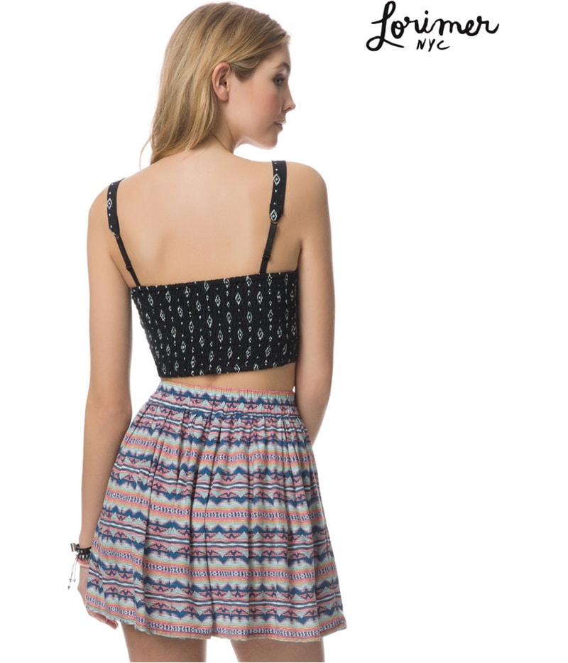 Aeropostale Womens Tropical Mini Skirt