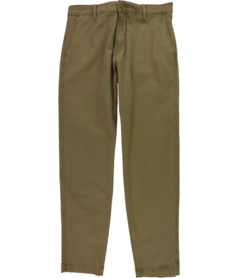 Levi’s Mens Solid Straight Leg Relaxed Chino Casual Pants