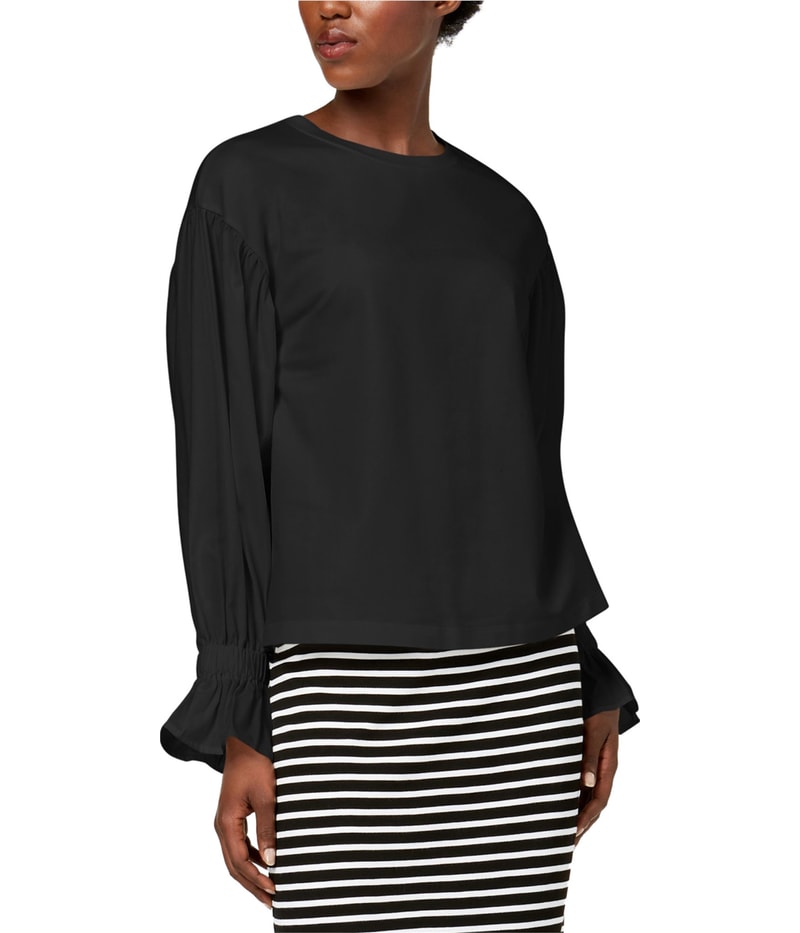 Olivia & Grace Womens Smocked Shell Blouse