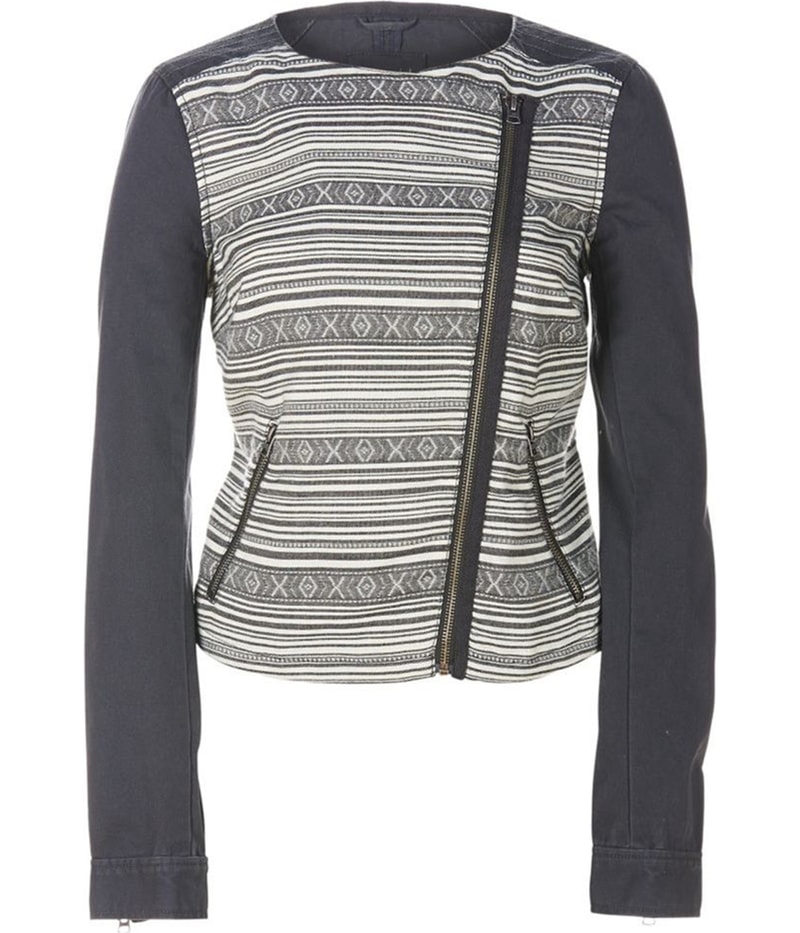 Aeropostale Womens Southwest Cropped Jacket