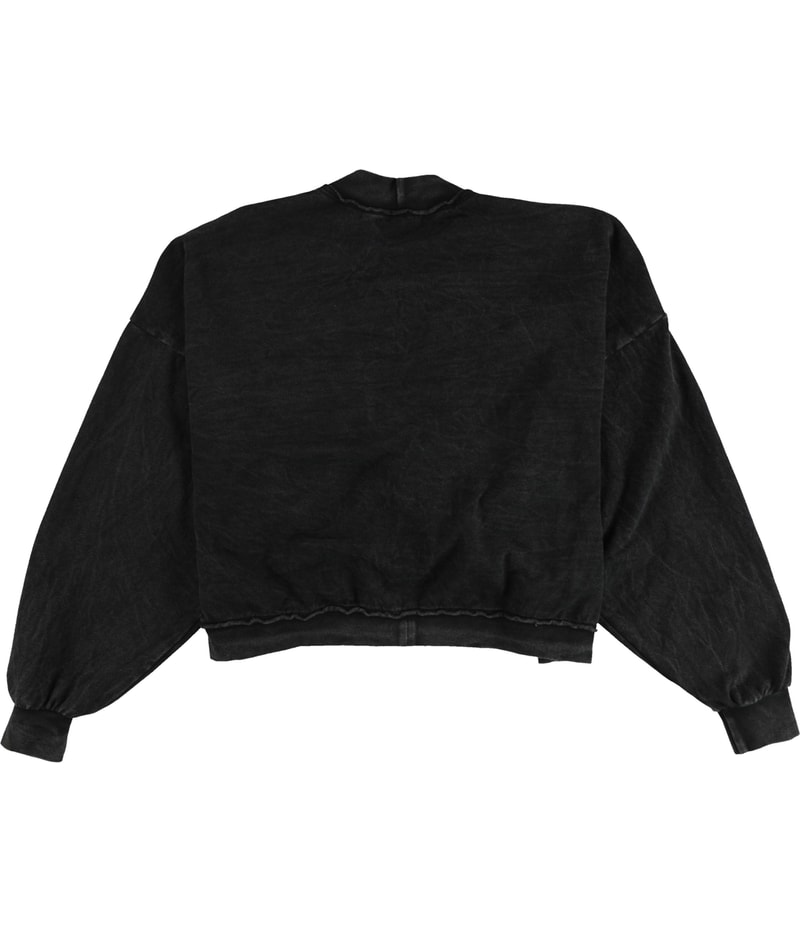 Project Social T Womens Acid-Wash Knot Sweatshirt