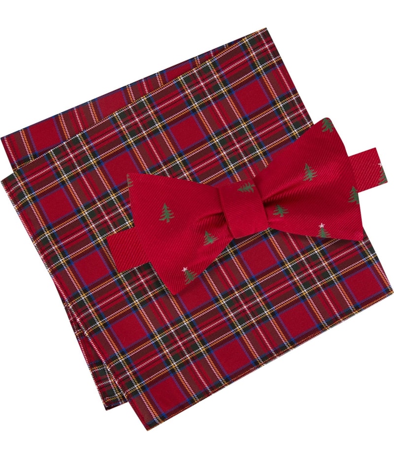 Tommy Hilfiger Mens Tree Neck Tie Set