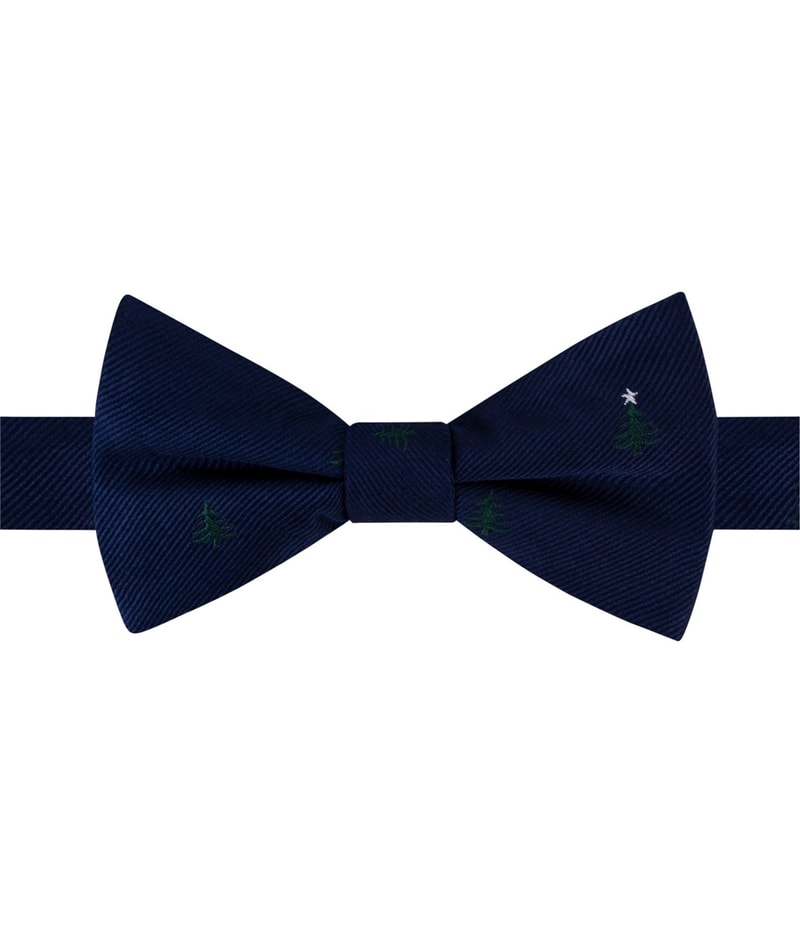 Tommy Hilfiger Mens Tree Star Self-tied Bow Tie