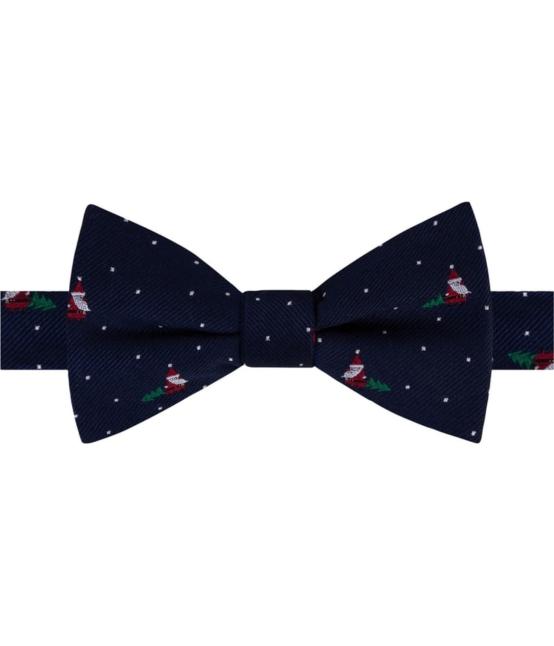 Tommy Hilfiger Mens Santa Conversational Self-tied Bow Tie