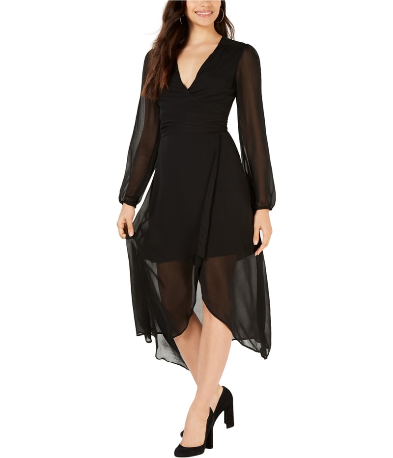 Leyden Womens Femme Rebel Wrap Dress