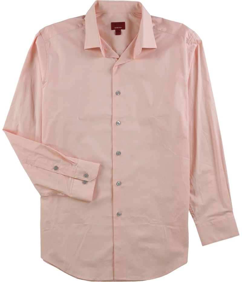 Alfani Mens Stretch Button Down Dress Shirt
