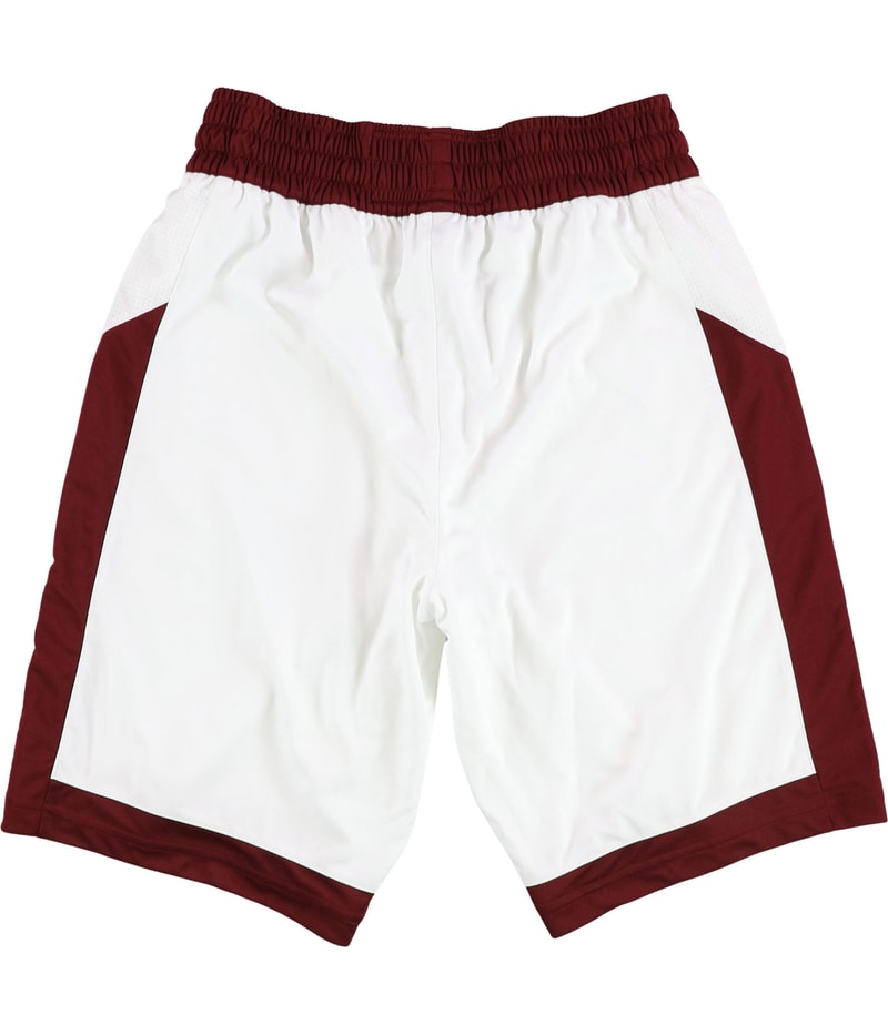 Adidas Mens 2-Tone Athletic Workout Shorts in White, image 2 of 2