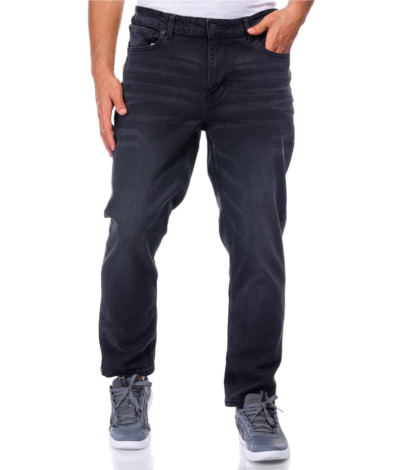 DKNY Mens Bedford Straight Leg Slim Jeans