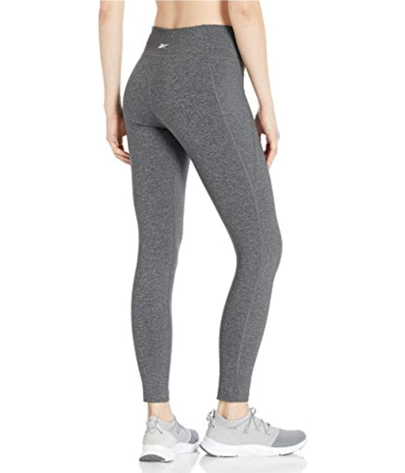 Reebok Womens TS Lux Tight Tapered Compression Leggings Athletic Pants