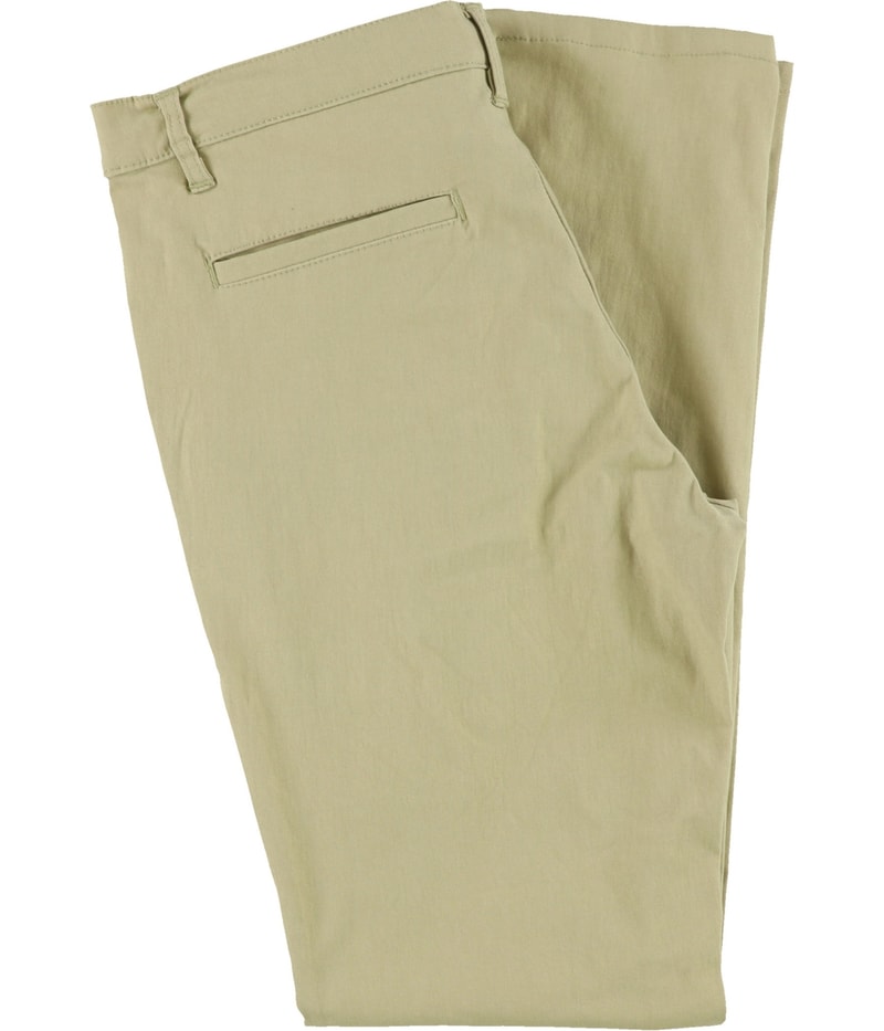 Galaxy Mens Stretch Twill Straight Leg Khakis Casual Pants