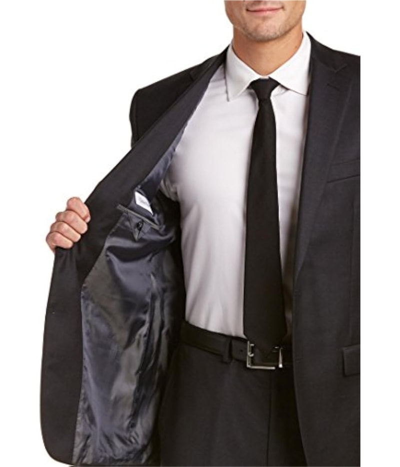 Calvin Klein Mens Modern-Fit Two Button Formal Suit