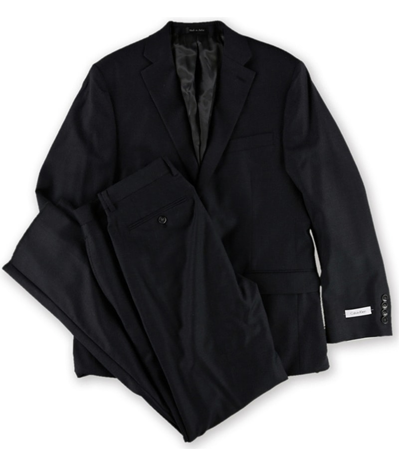 Calvin Klein Mens Modern-Fit Two Button Formal Suit