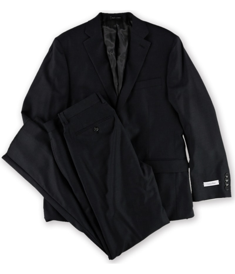 Calvin Klein Mens Modern-Fit Two Button Formal Suit