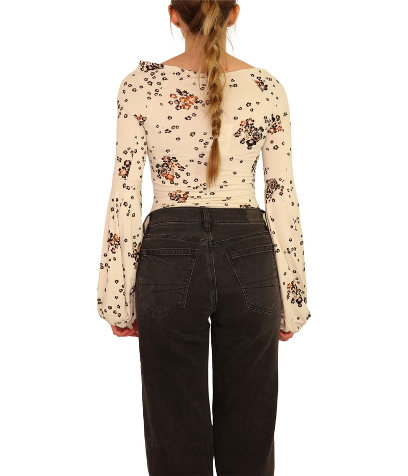 Free People Womens To The Tropics Basic T-Shirt