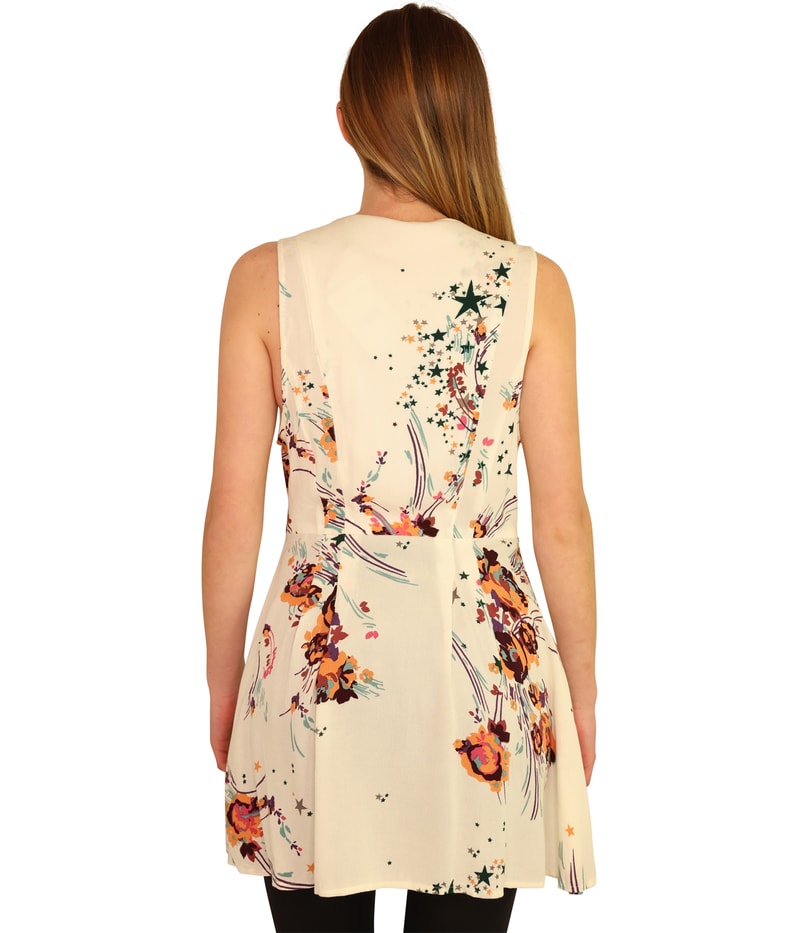 Free People Womens Back To Basic Wrap Blouse