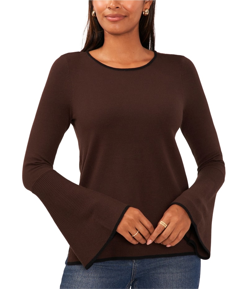 SAM AND JESS Womens Side Slit Pullover Sweater