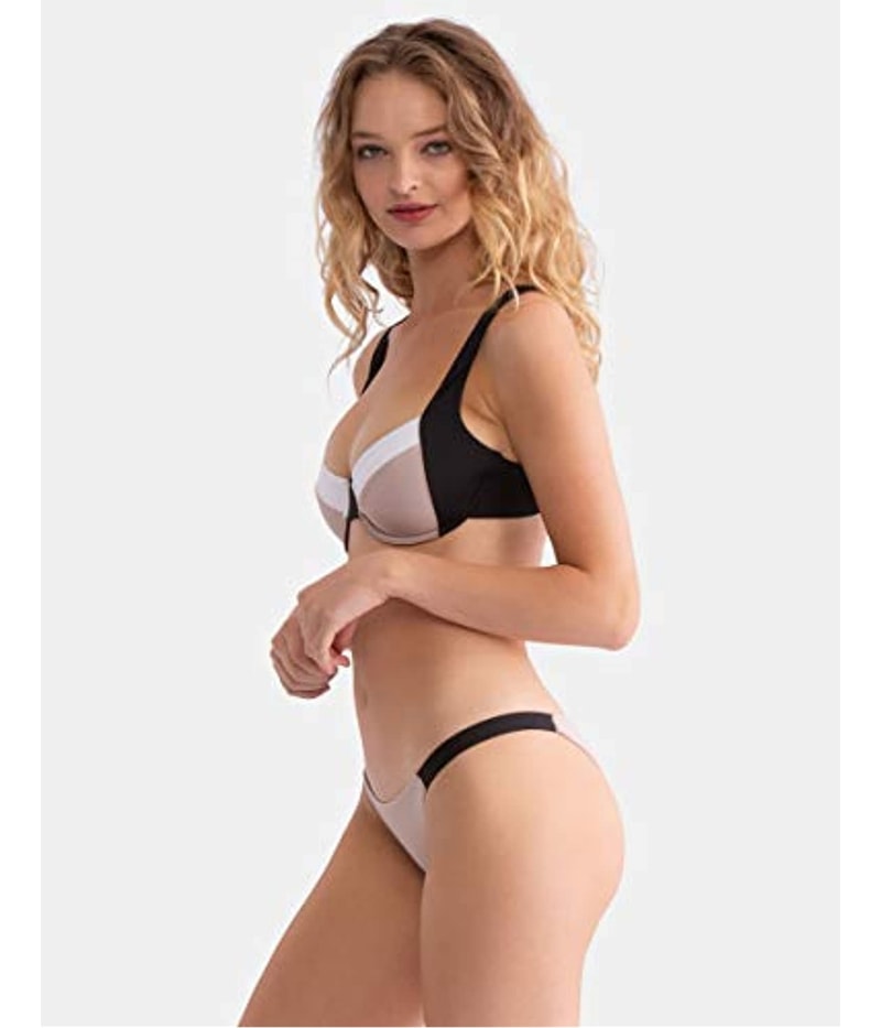 Tavik Womens Heather Mini Bikini Swim Bottom