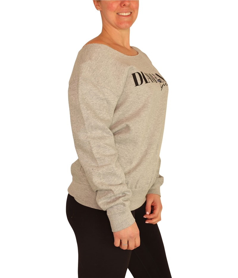 Elevenparis Womens Diamond Girl Sweatshirt