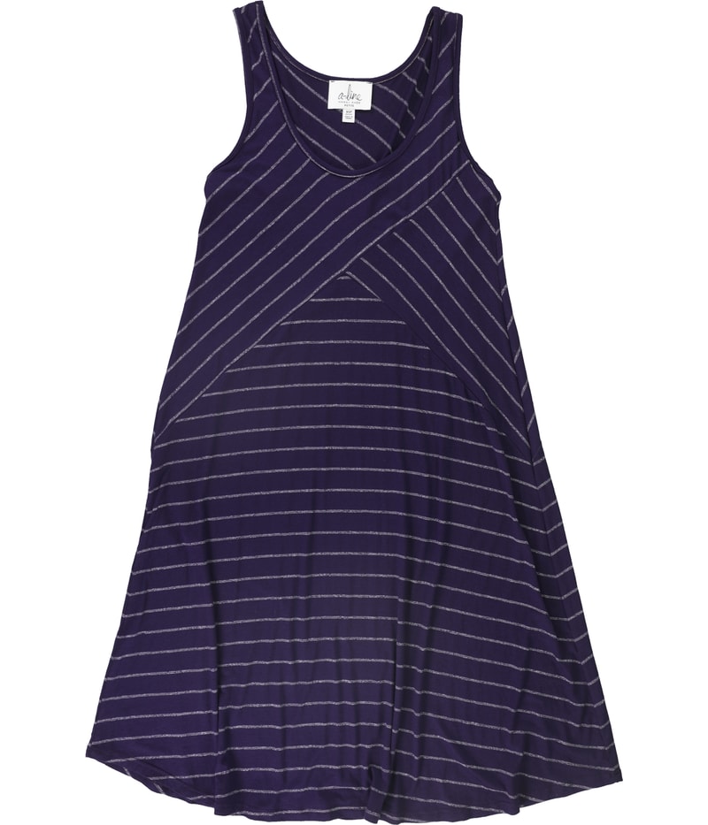 A-Line Womens Scoop A-line Dress