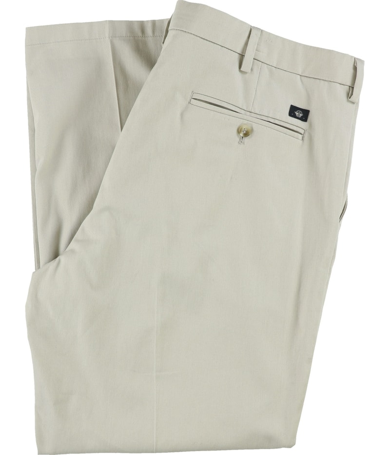Dockers Mens Signature Iron-Free Stain Defender Classic-Fit Straight Classic Khakis Casual Pants